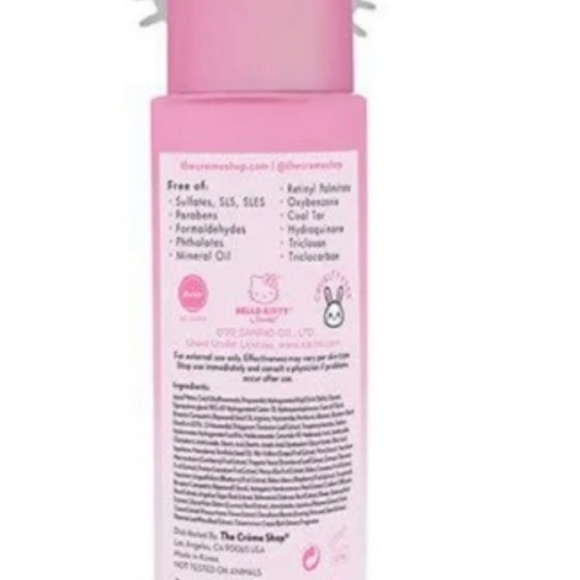 The crème shop Hello Kitty Pure Cure Strawberry Milk Toner - Picture 2 of 4